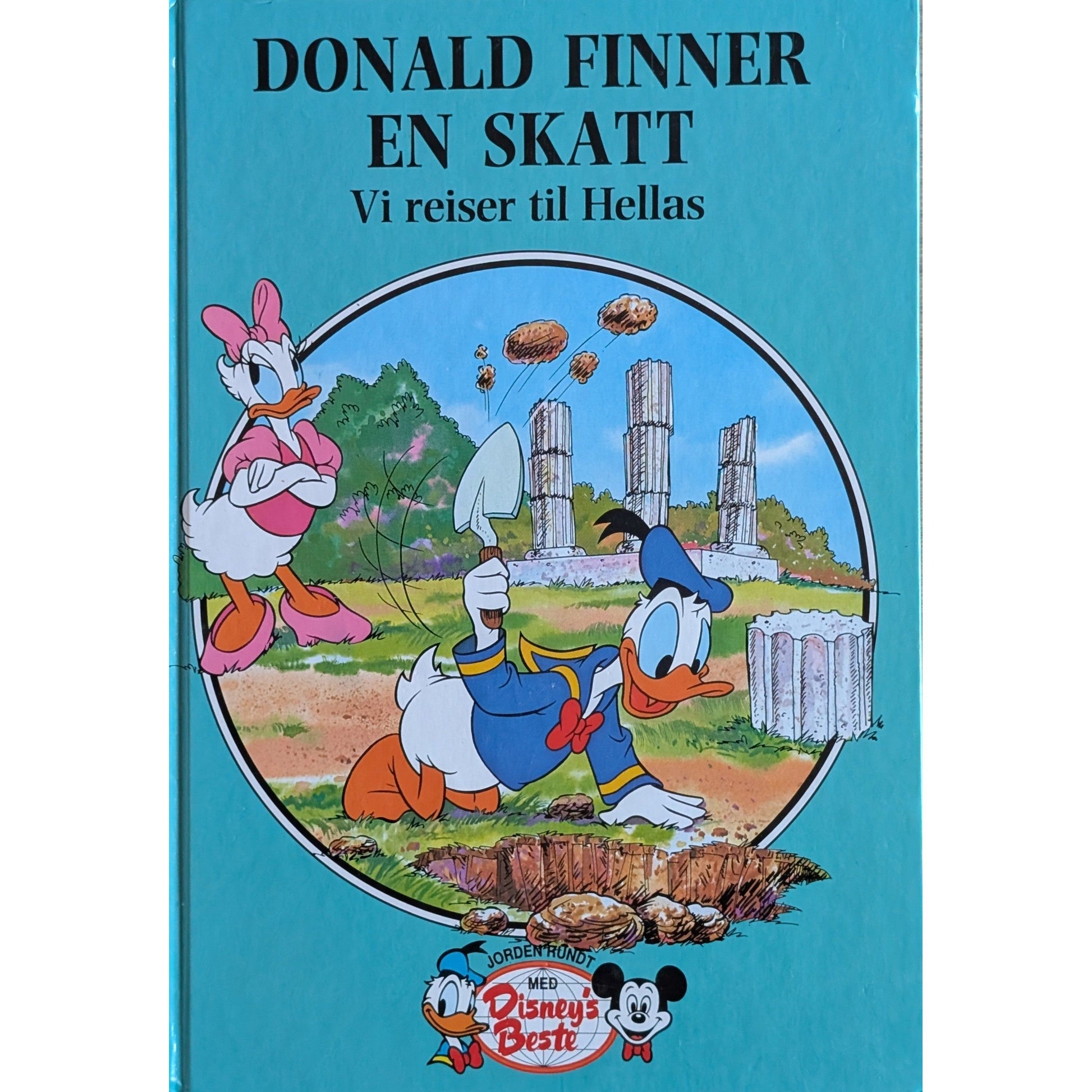 Donald finner en skatt. Vi reiser til Hellas - Brukte bøker fra Disney