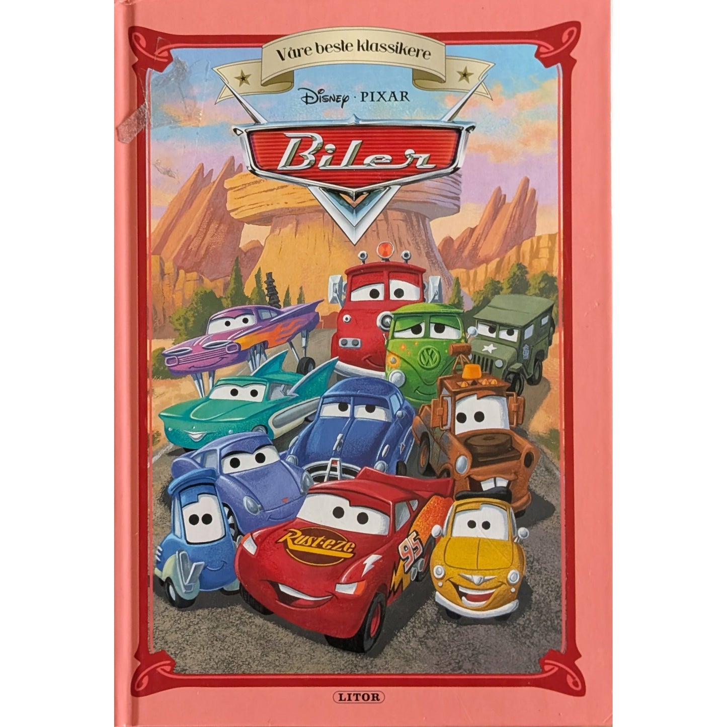 Biler - Brukte bøker fra Disney - Pixar om Lynet McQueen