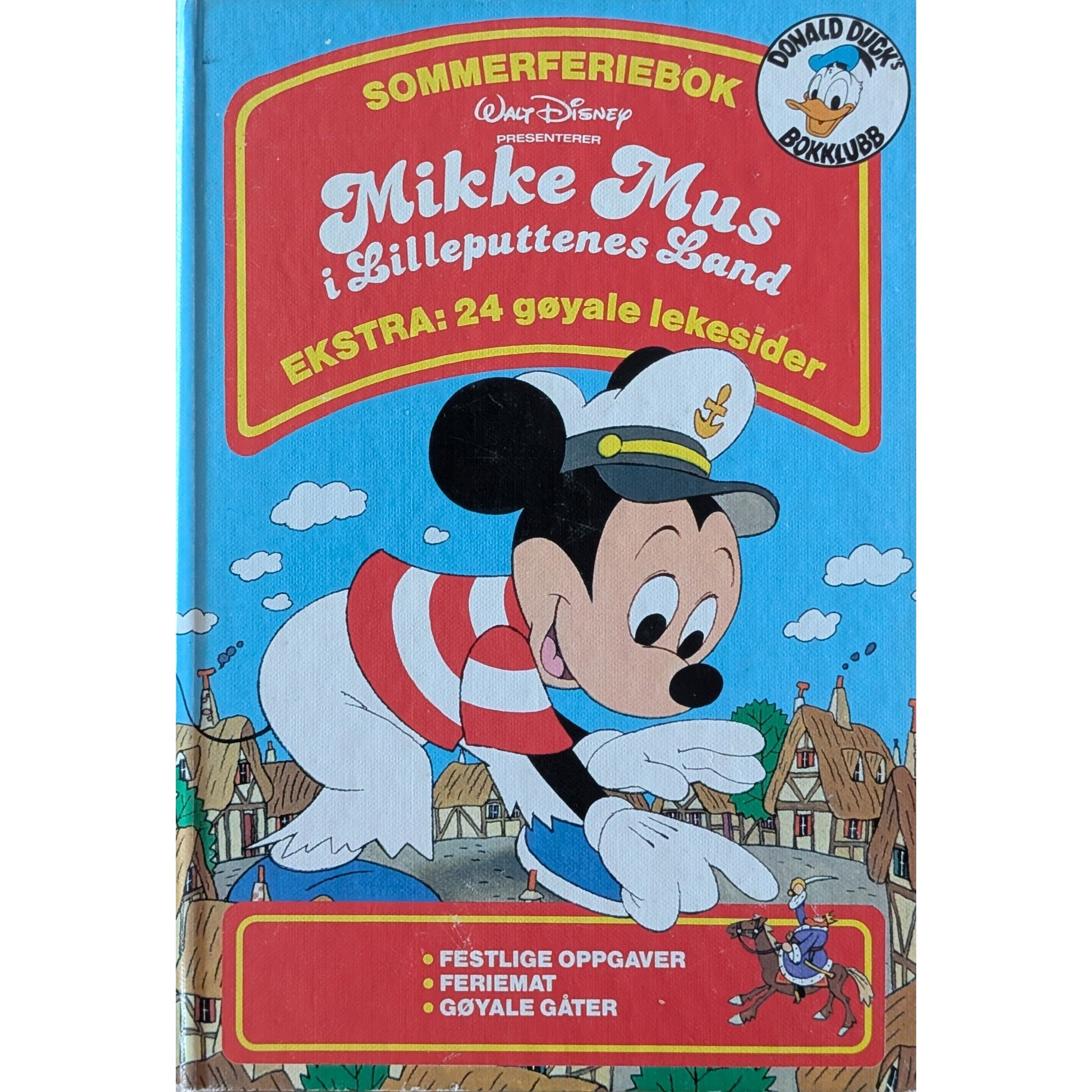 Disney's: Mikke Mus i Lilleputtenes land. Brukte bøker fra Donald Ducks bokklubb