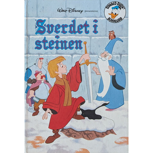 Disney's: Sverdet i steinen. Brukte bøker fra Donald Ducks bokklubb