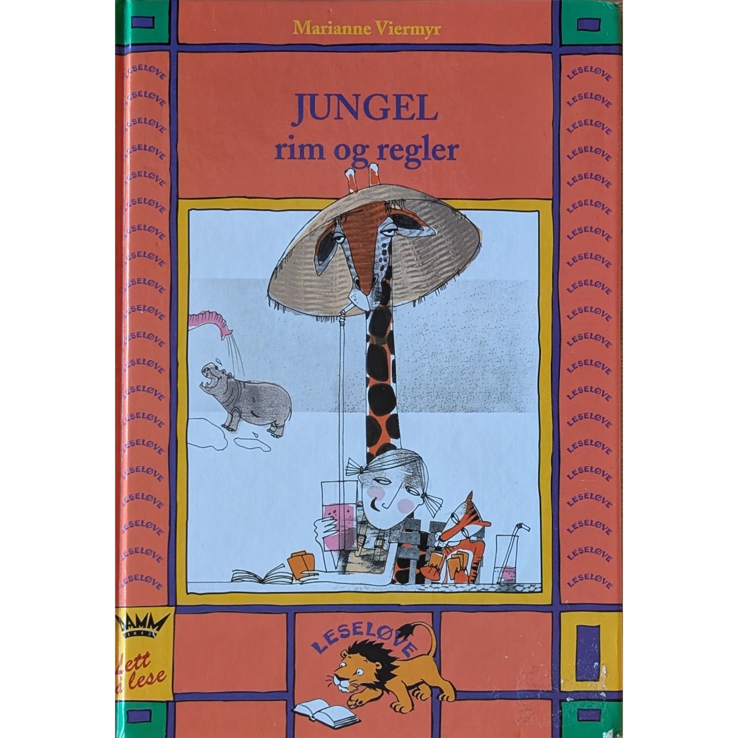 Jungel - rim og regler - Brukte Leseløvebøker av Marianne Viermyr.