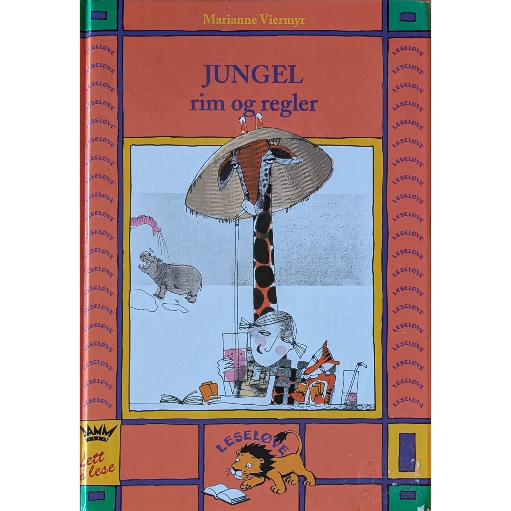 Jungel - rim og regler - Brukte Leseløvebøker av Marianne Viermyr.