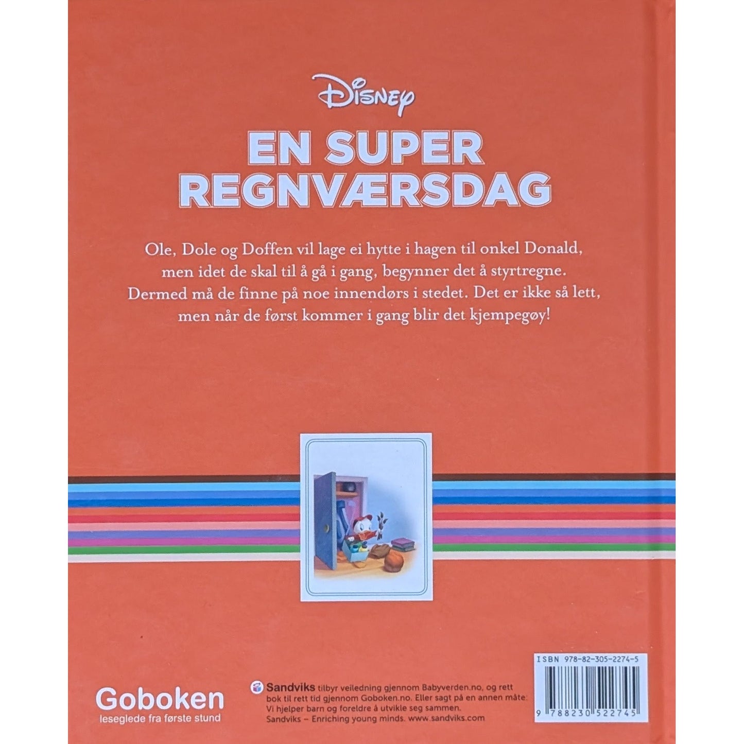 Disney - En super regnværsdag - Brukte bøker fra Goboken