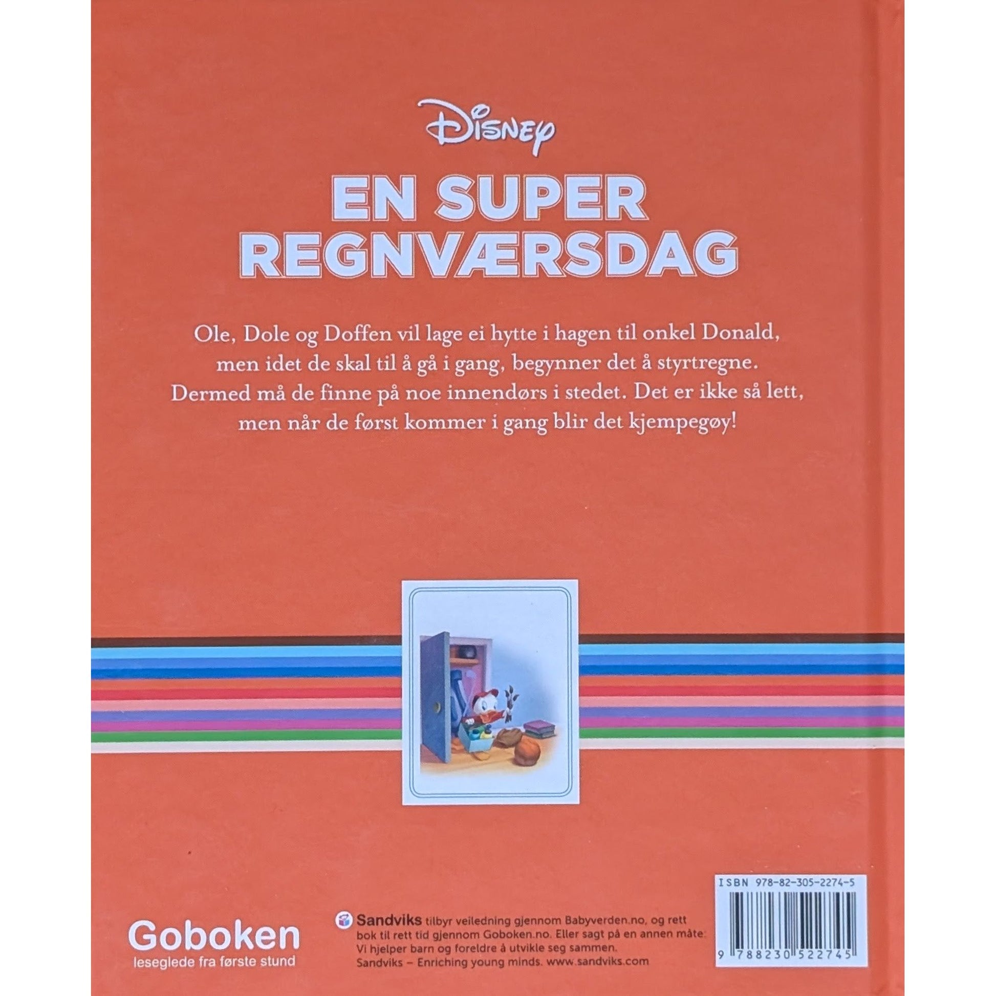 Disney - En super regnværsdag - Brukte bøker fra Goboken