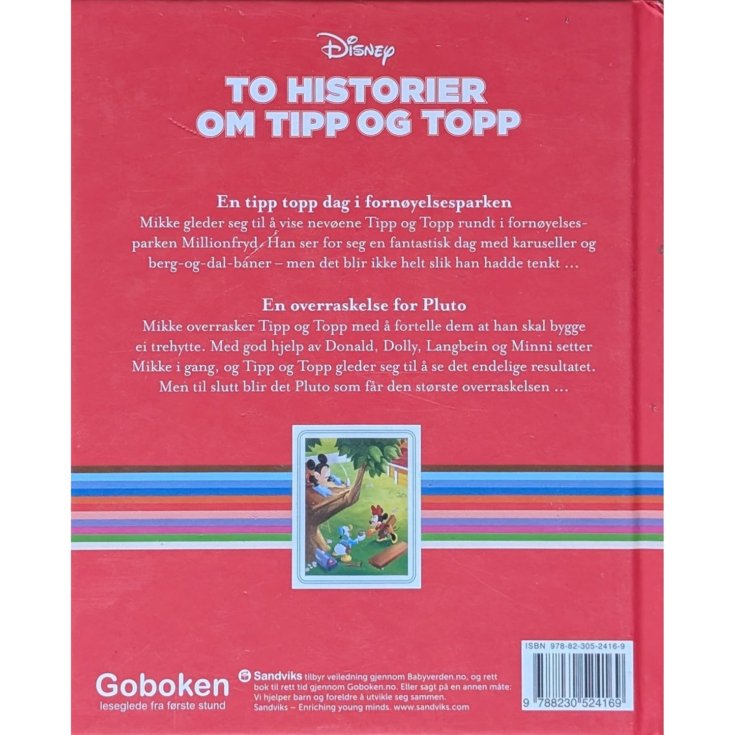 Disney - To historier om Tipp og Topp - Brukte bøker fra Goboken