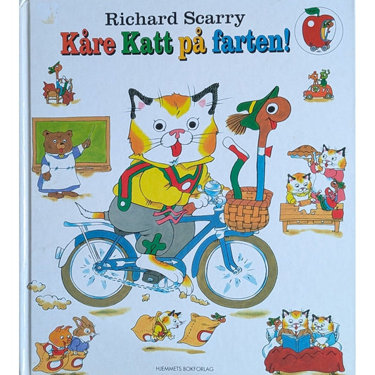 Kåre Katt på farten! Brukte bøker av Richard Scarry