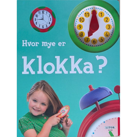 Hvor mye er klokka? Brukte bøker om å lære klokka
