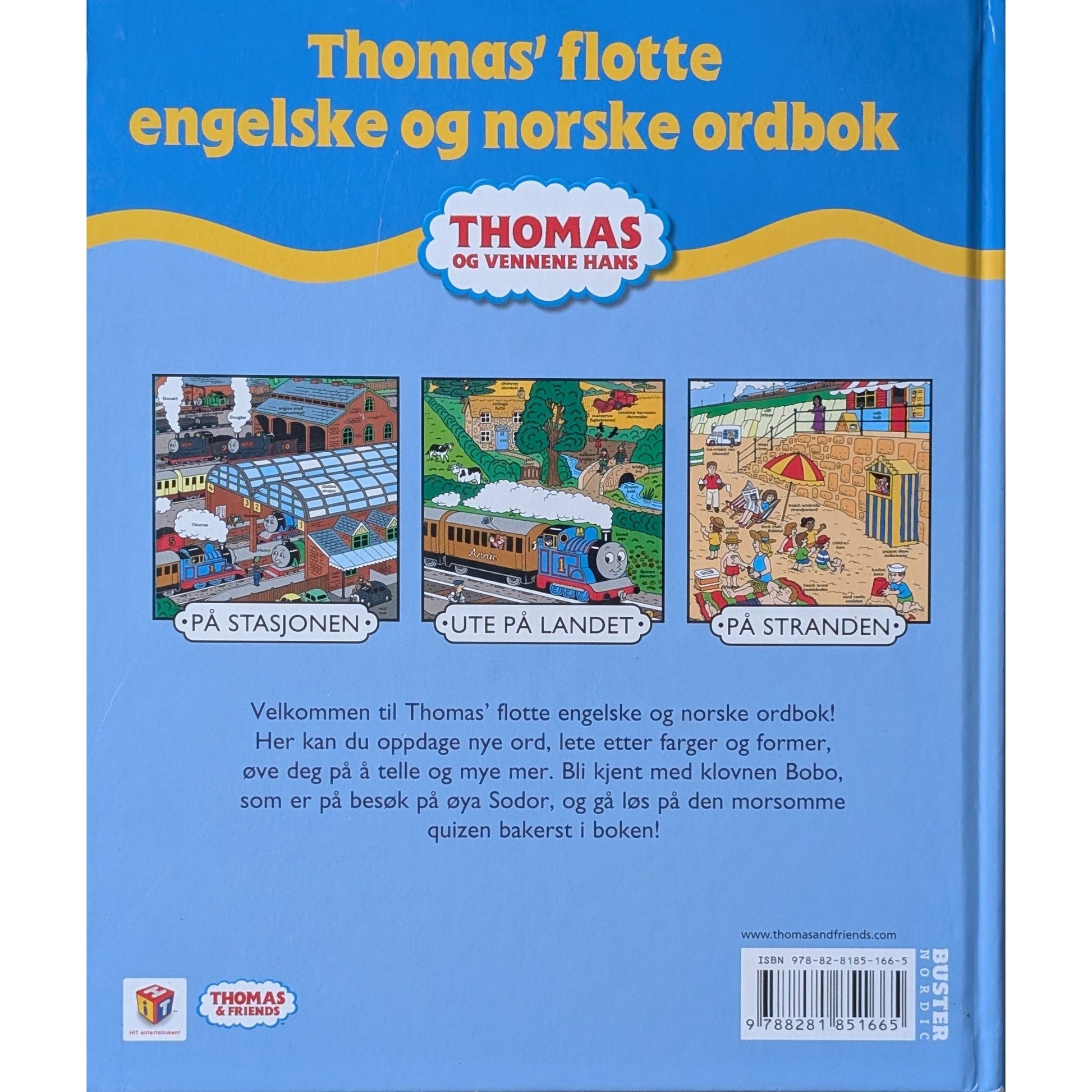 Thomas toget: Thomas´ flotte engelske og norske ordbok. Brukte bøker