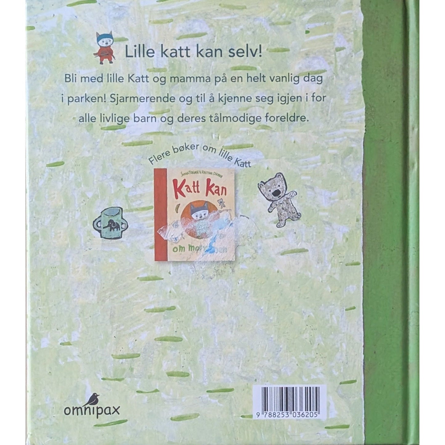 Katt kan i parken, brukte bøker av Sanna Töringe og Kristina Digman