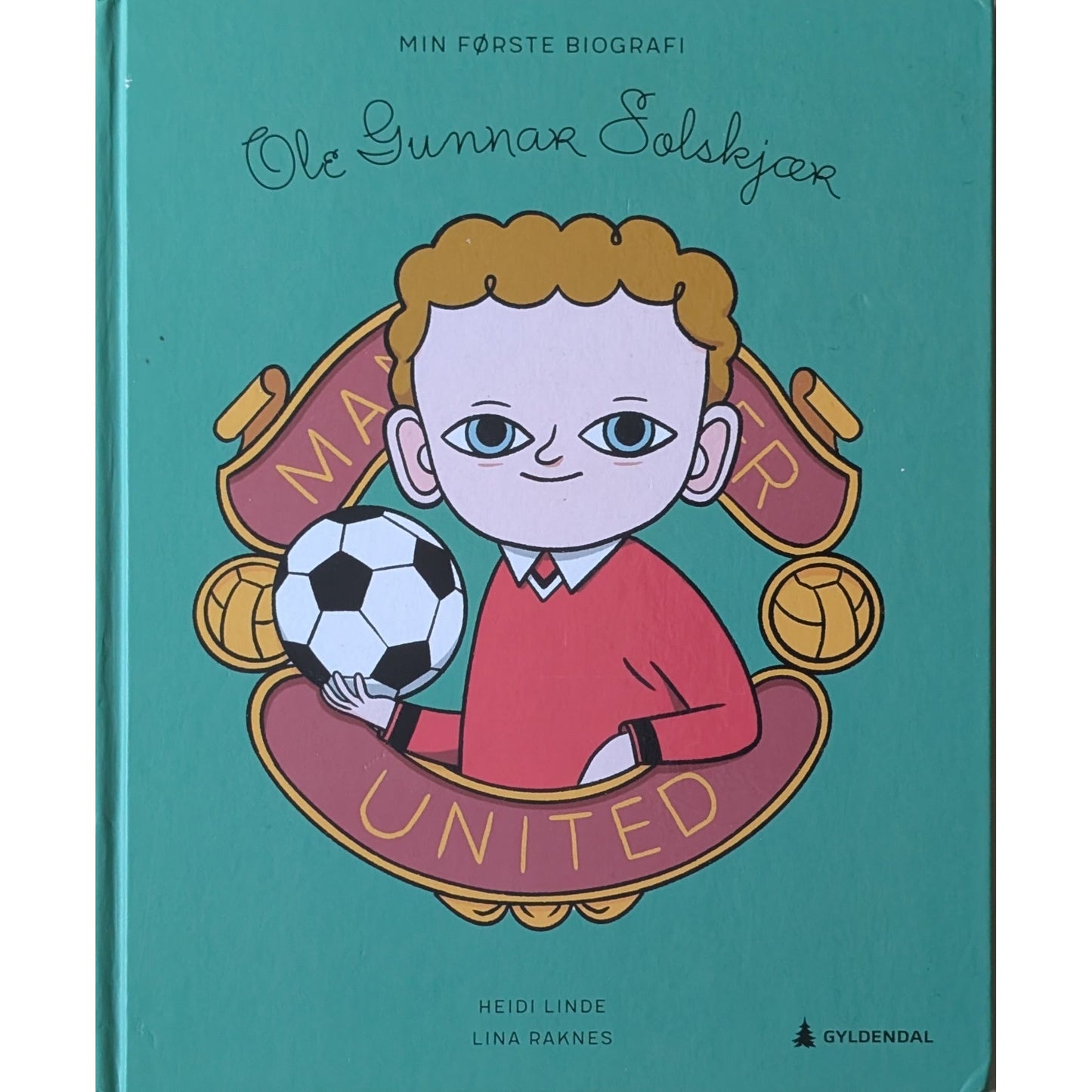 Min første biografi - Ole Gunnar Solskjær, brukte bøker av Heidi Linde
