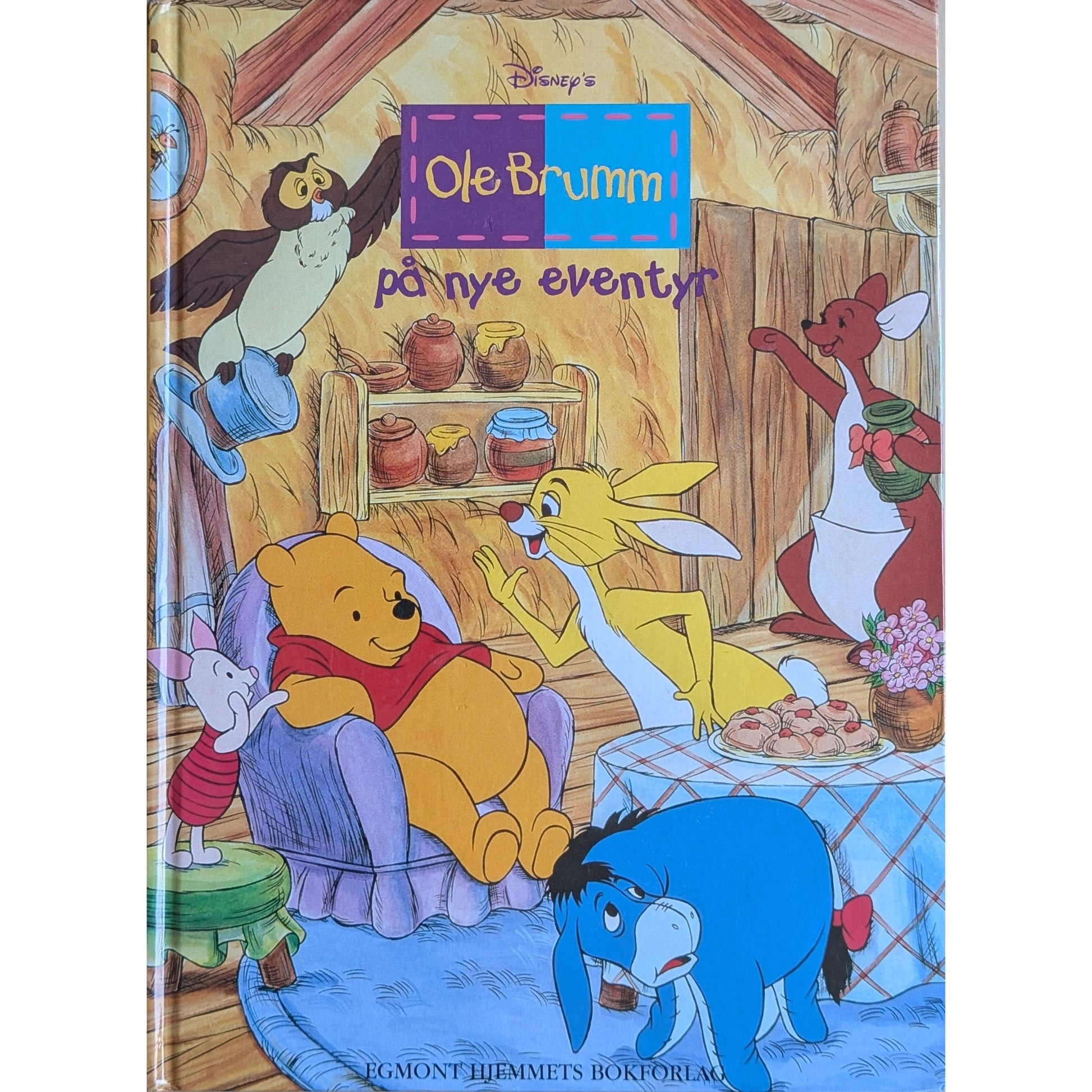 Ole Brumm på nye eventyr. Brukte bøker fra Disney