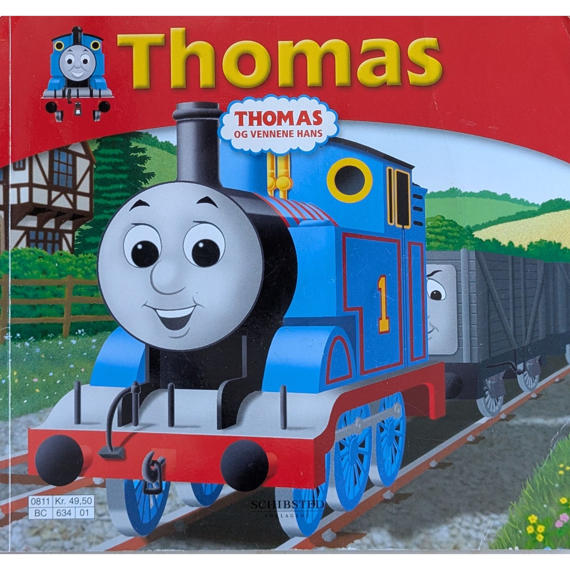 Lokomotivet Thomas får nye venner. Brukte bøker om Thomas av W. Awdry