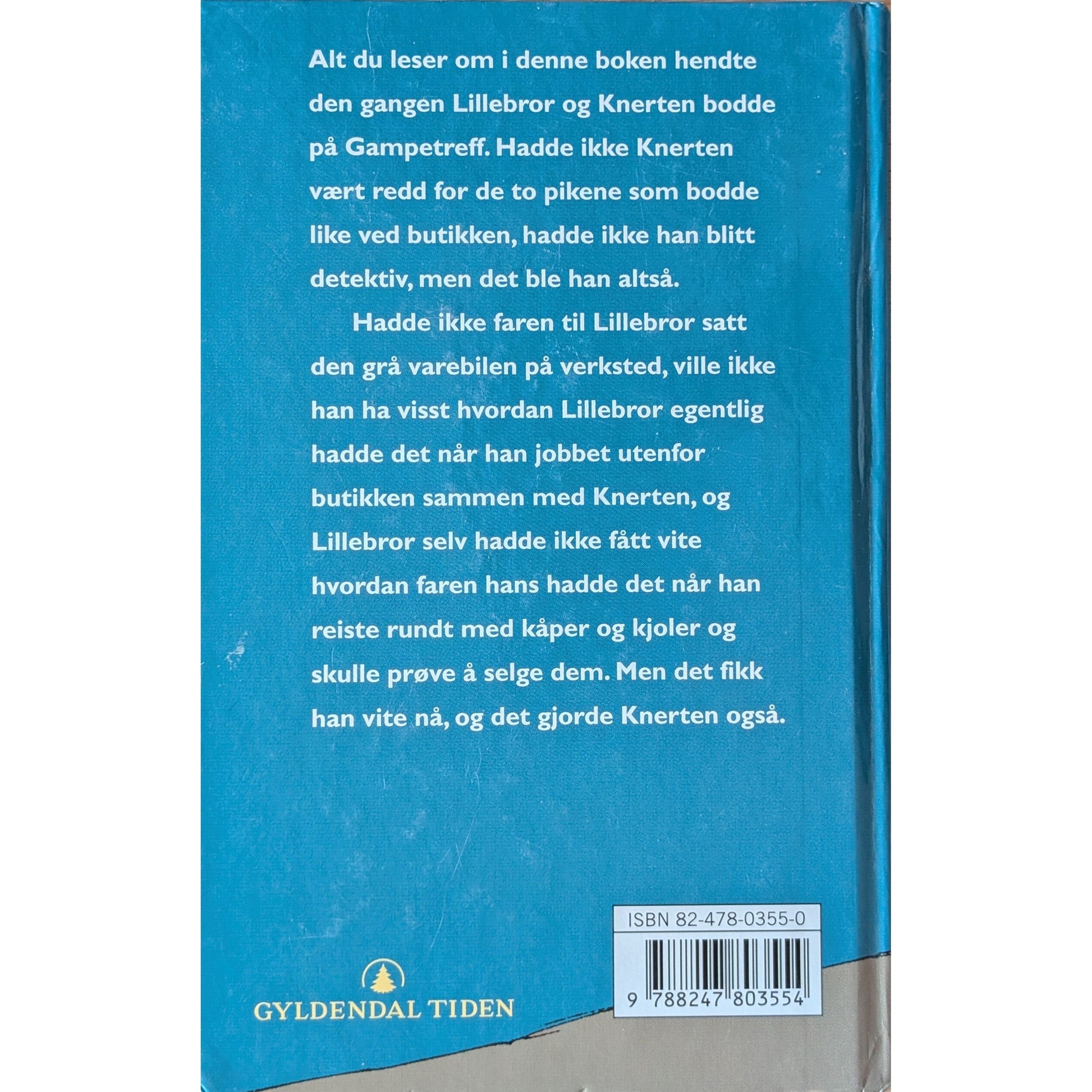 Knerten Detektiv og Handelsreisende Lillebror bind 7, brukte bøker av Anne-Cath. Vestly