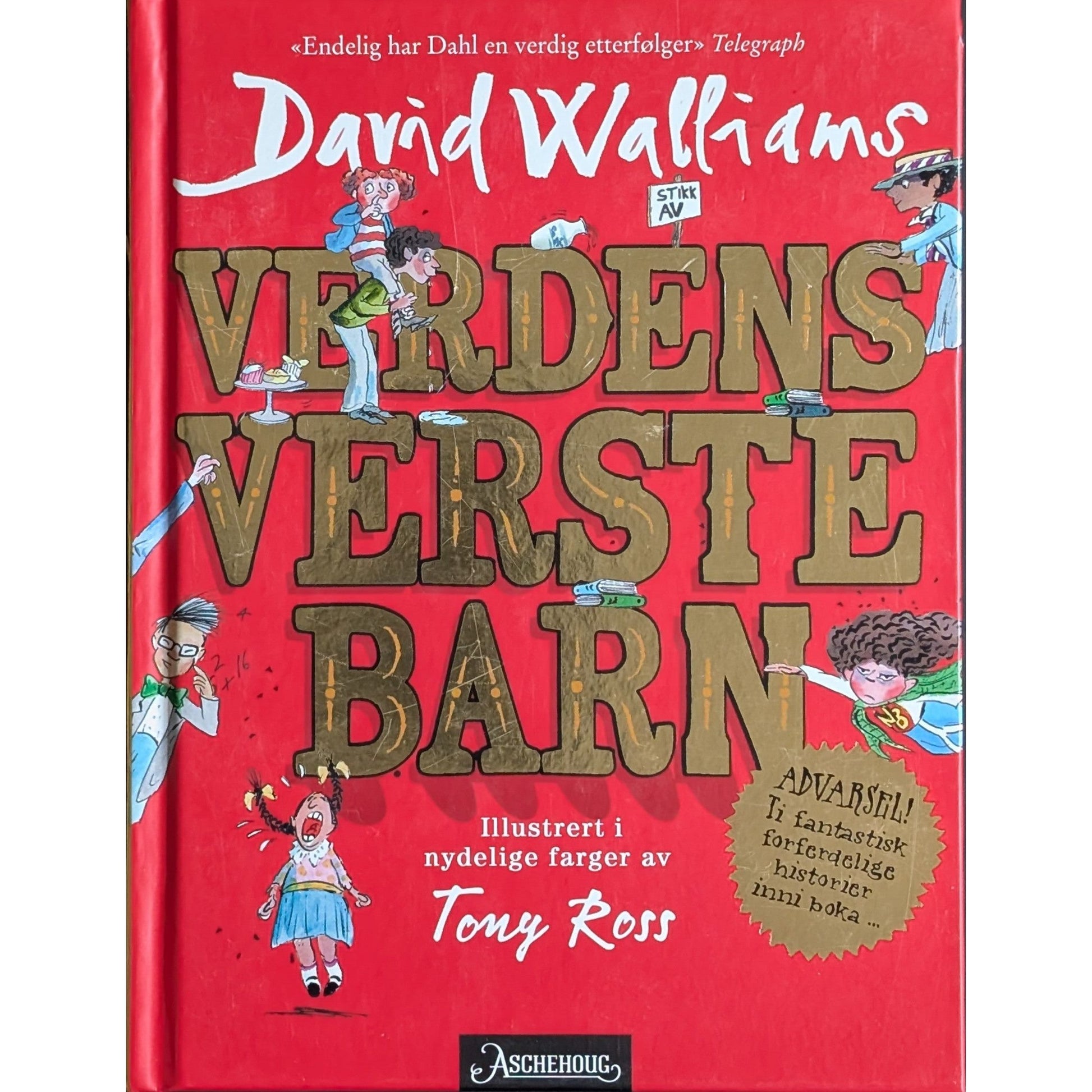 Verdens verste barn - Brukte barnebøker av David Walliams