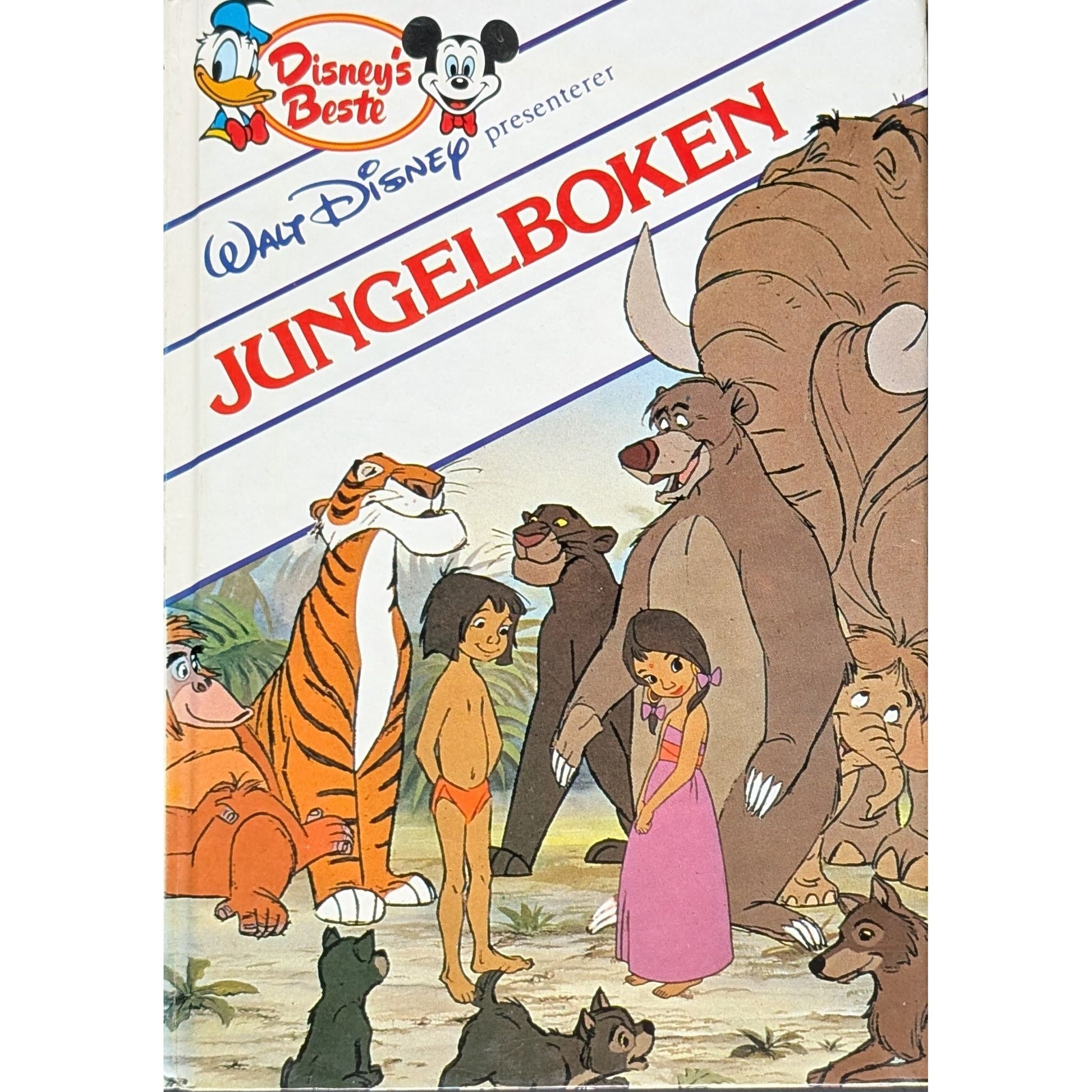 Disney - Jungelboken - Brukte bøker basert på Rudyard Kiplings fortelling