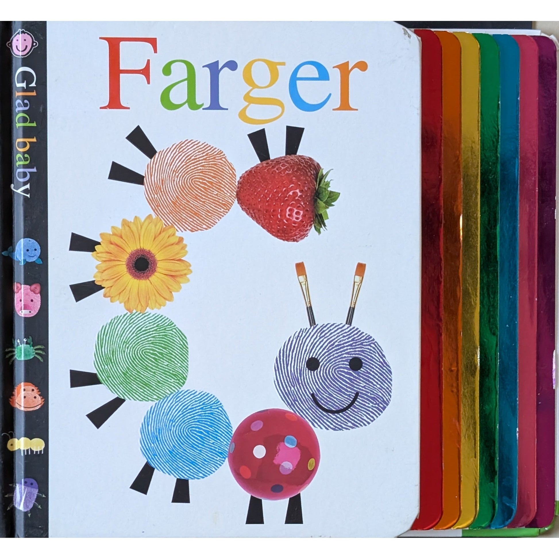 Farger, brukte bøker for de minste barna om de forskjellige fargene