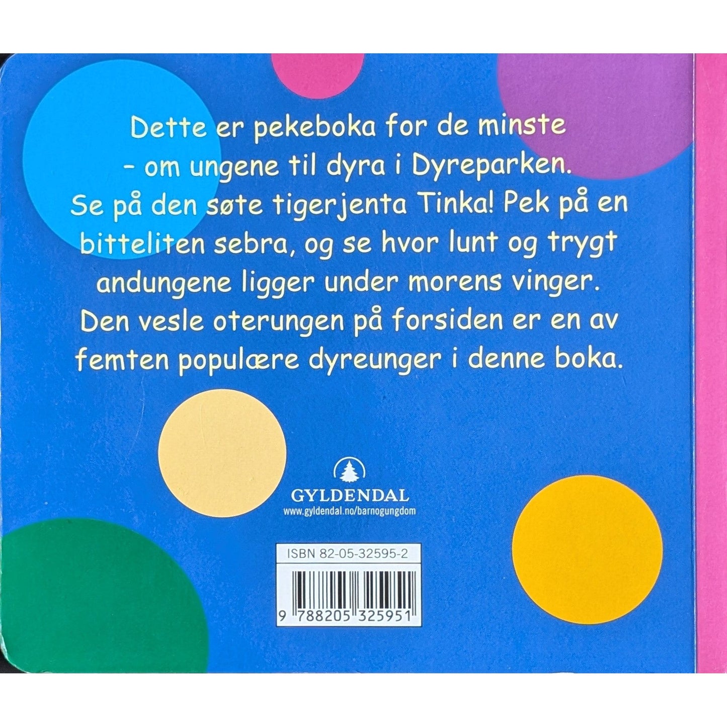 Pek på dyreunger i Dyreparken - pekebok