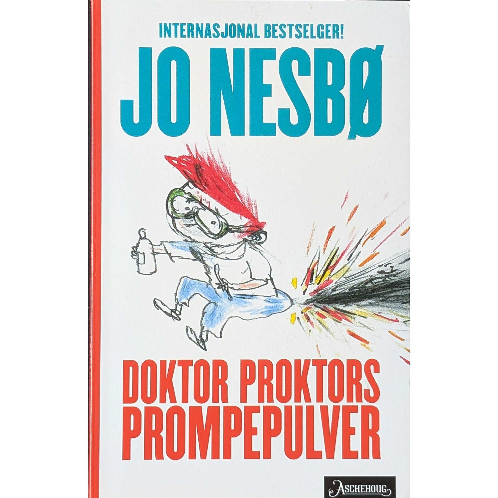 Doktor Proktors prompepulver. Brukte bøker av Jo Nesbø og Per Dybvig