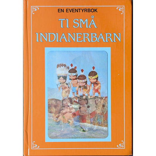 En eventyrbok - Ti små indianerbarn, brukte bøker