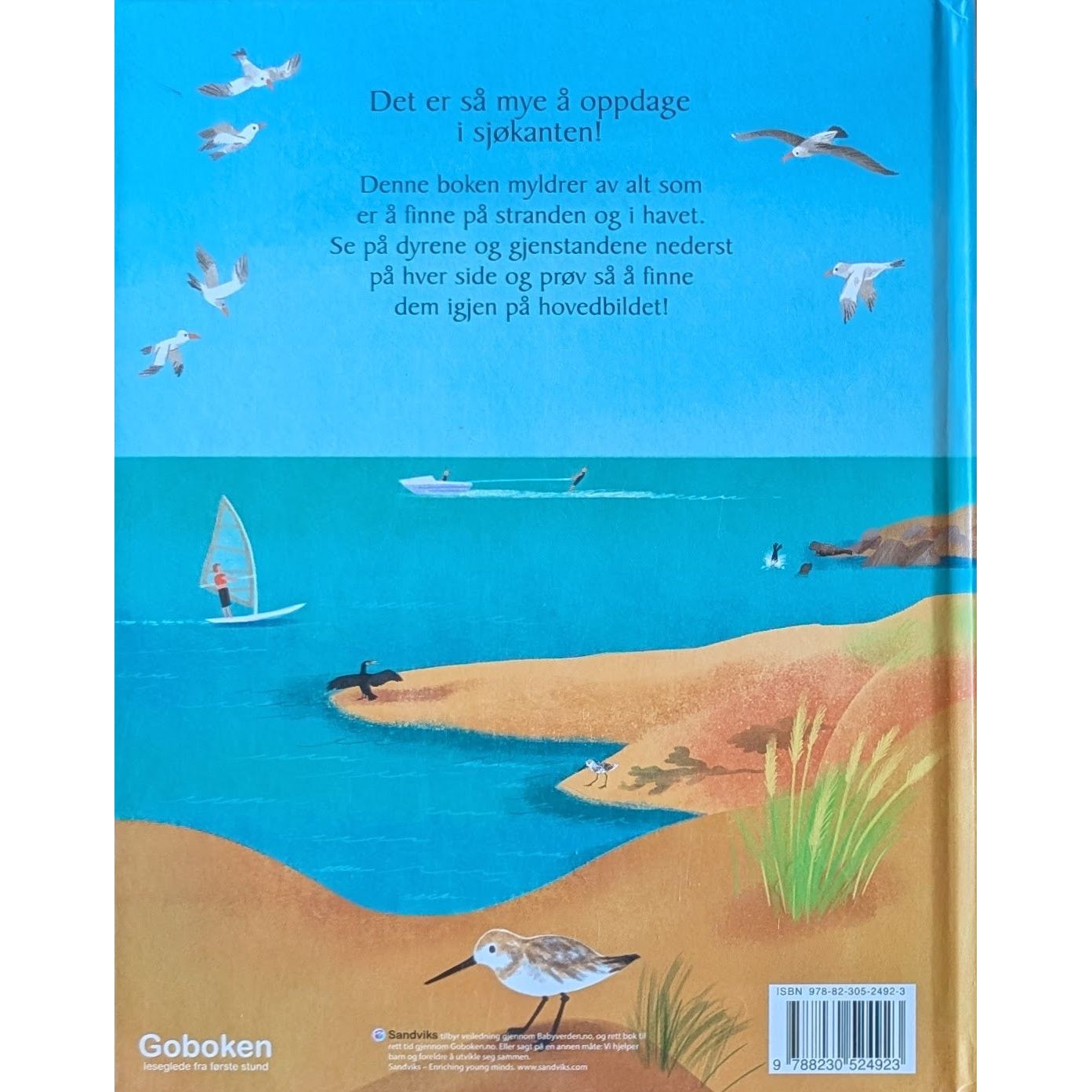 Let og finn i sjøkanten - En myldrebok, brukte bøker fra Goboken