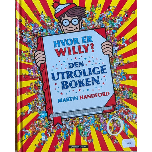 Hvor er Willy? Den utrolige boken, brukte bøker av Martin Handford