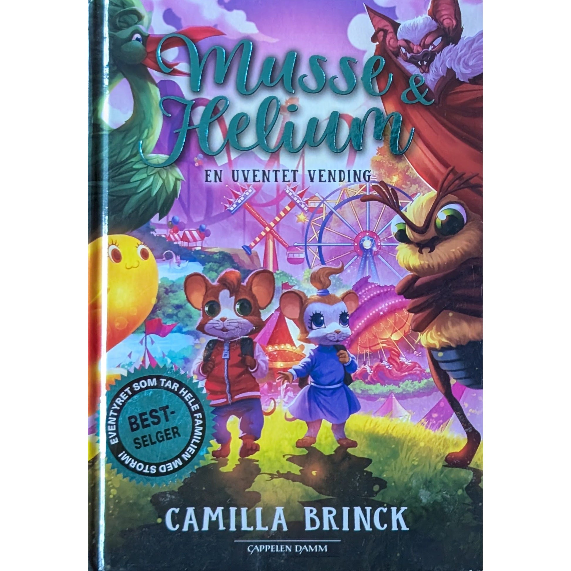 Musse og Helium 7 - En uventet vending - Brukte barnebøker av Camilla Brinck