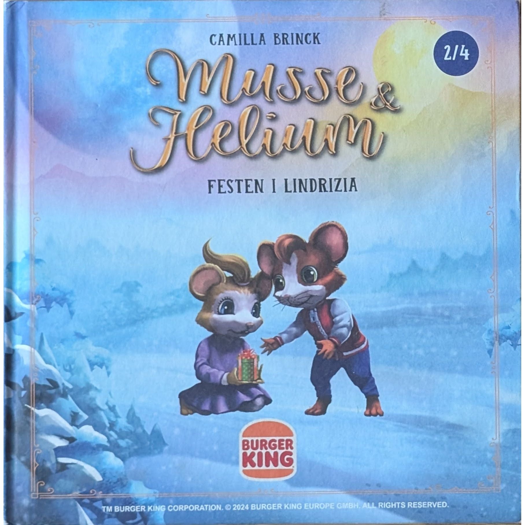 Musse & Helium Festen i Lindrizia, brukte bøker av Camilla Brinck