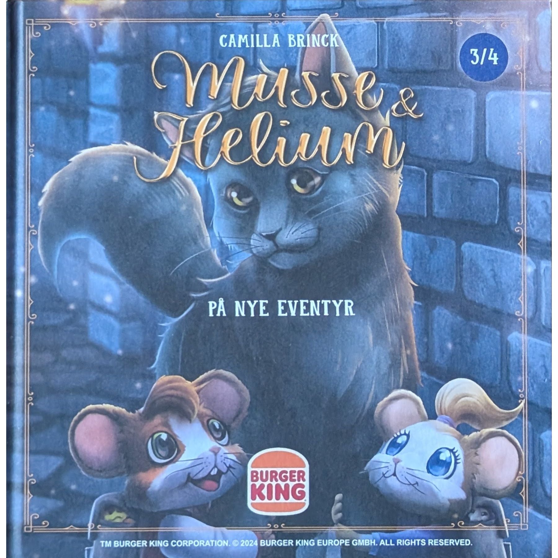Musse & Helium På nye eventyr, brukte bøker av Camilla Brinck