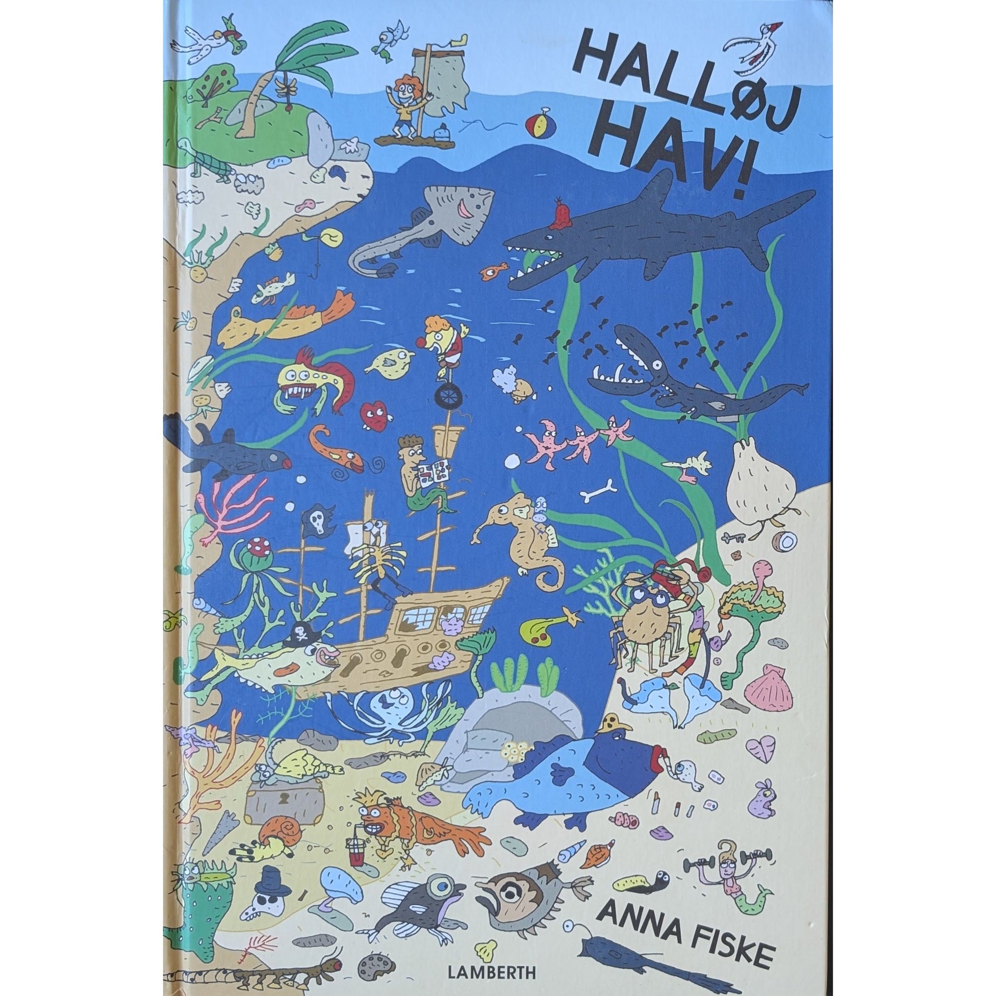Halløj Hav! - Brukte bøker på dansk av Anna Fiske. Myldrebok