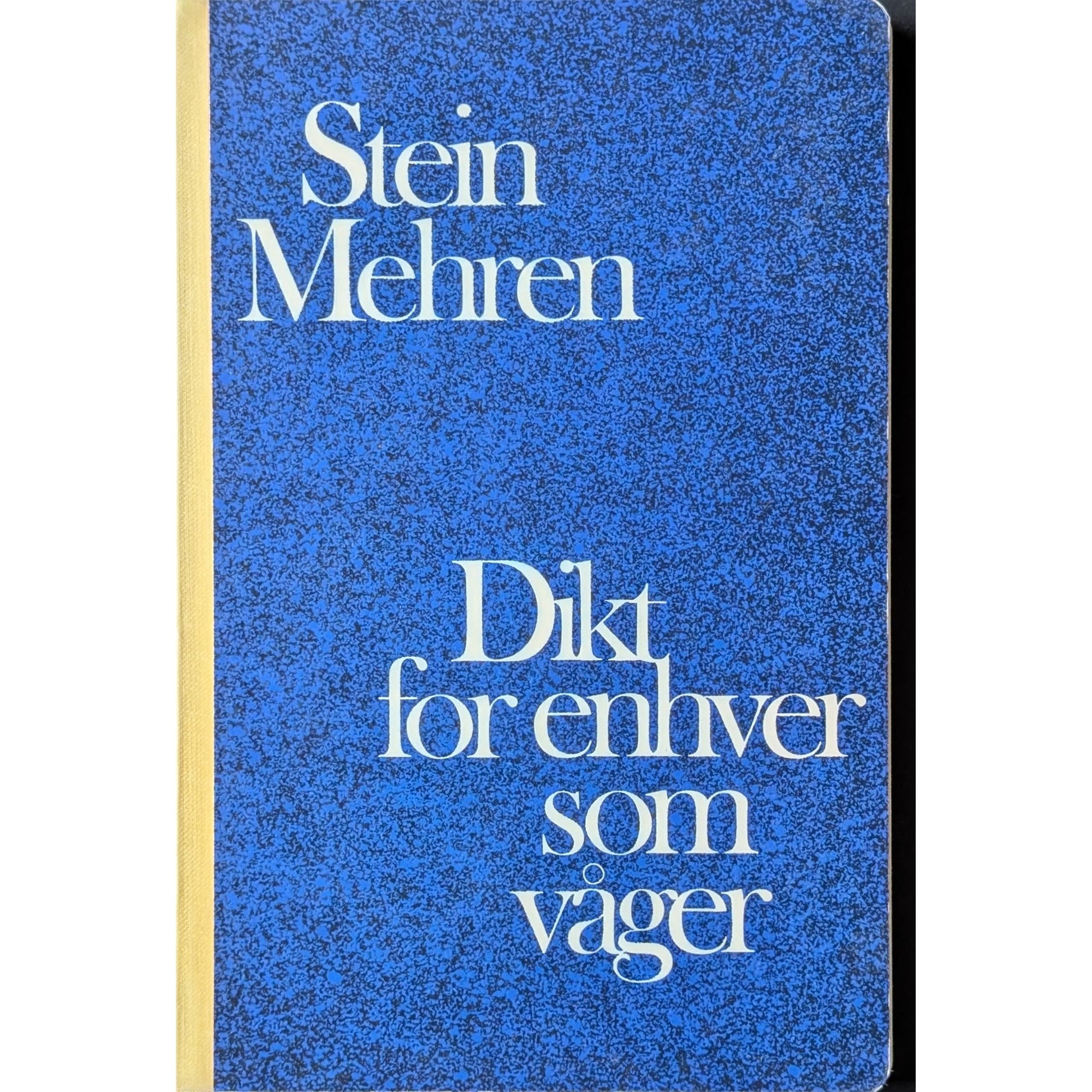 Dikt for enhver som våger, brukte bøker av Stein Mehren. Inventaret bokhandel