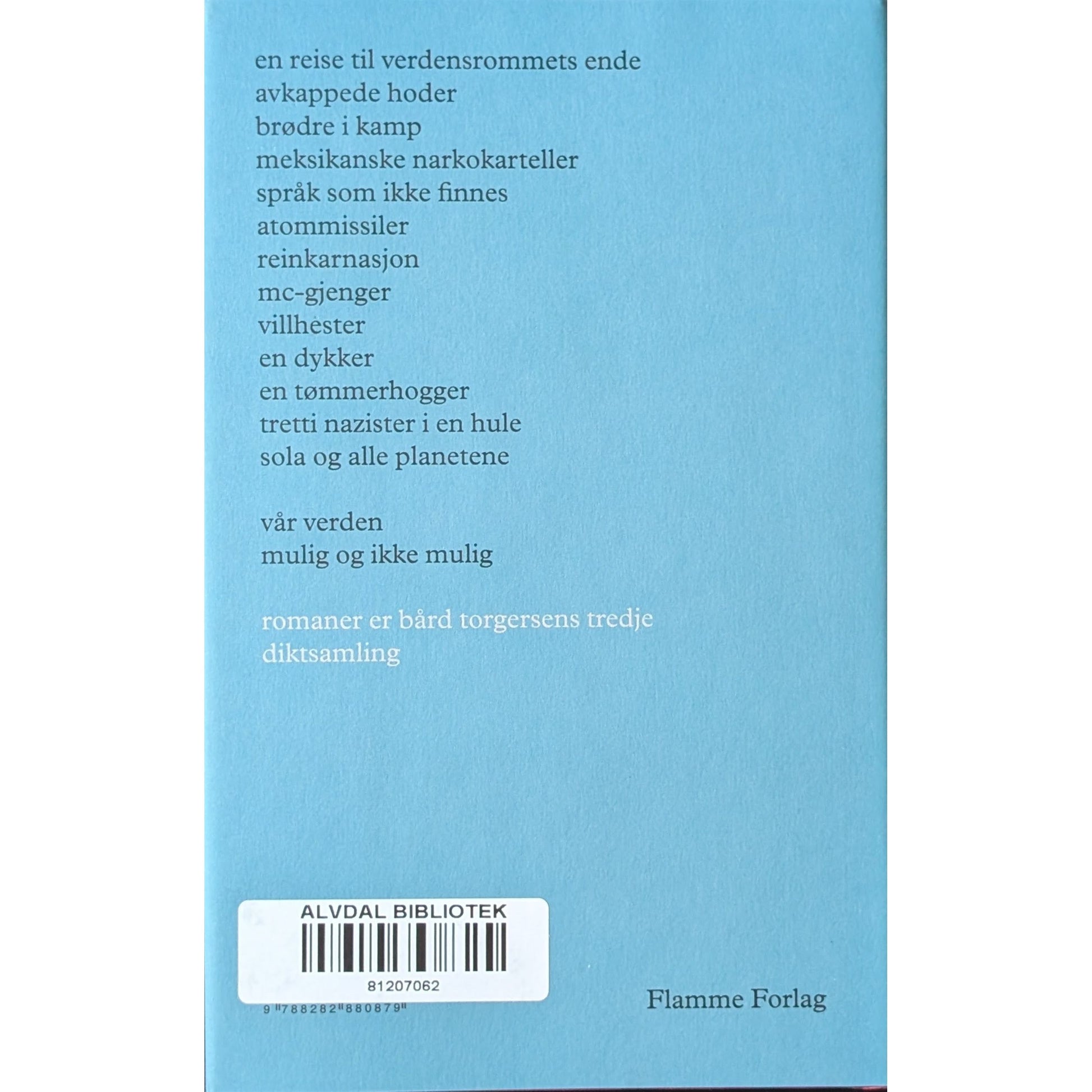 Romaner. Brukte bøker av Bård Torgersen. Inventaret bokhandel