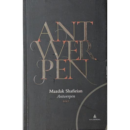 Antwerpen. Brukte bøker av Mazdak Shafieian. Inventaret bokhandel