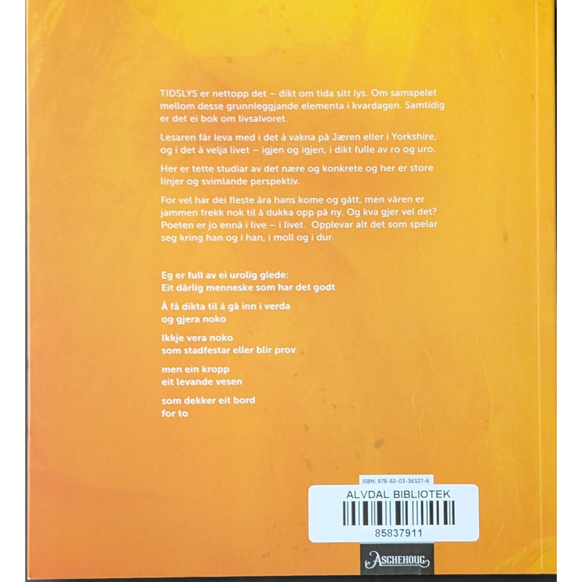 Tidslys. Brukte bøker av Helge Torvund. Inventaret bokhandel