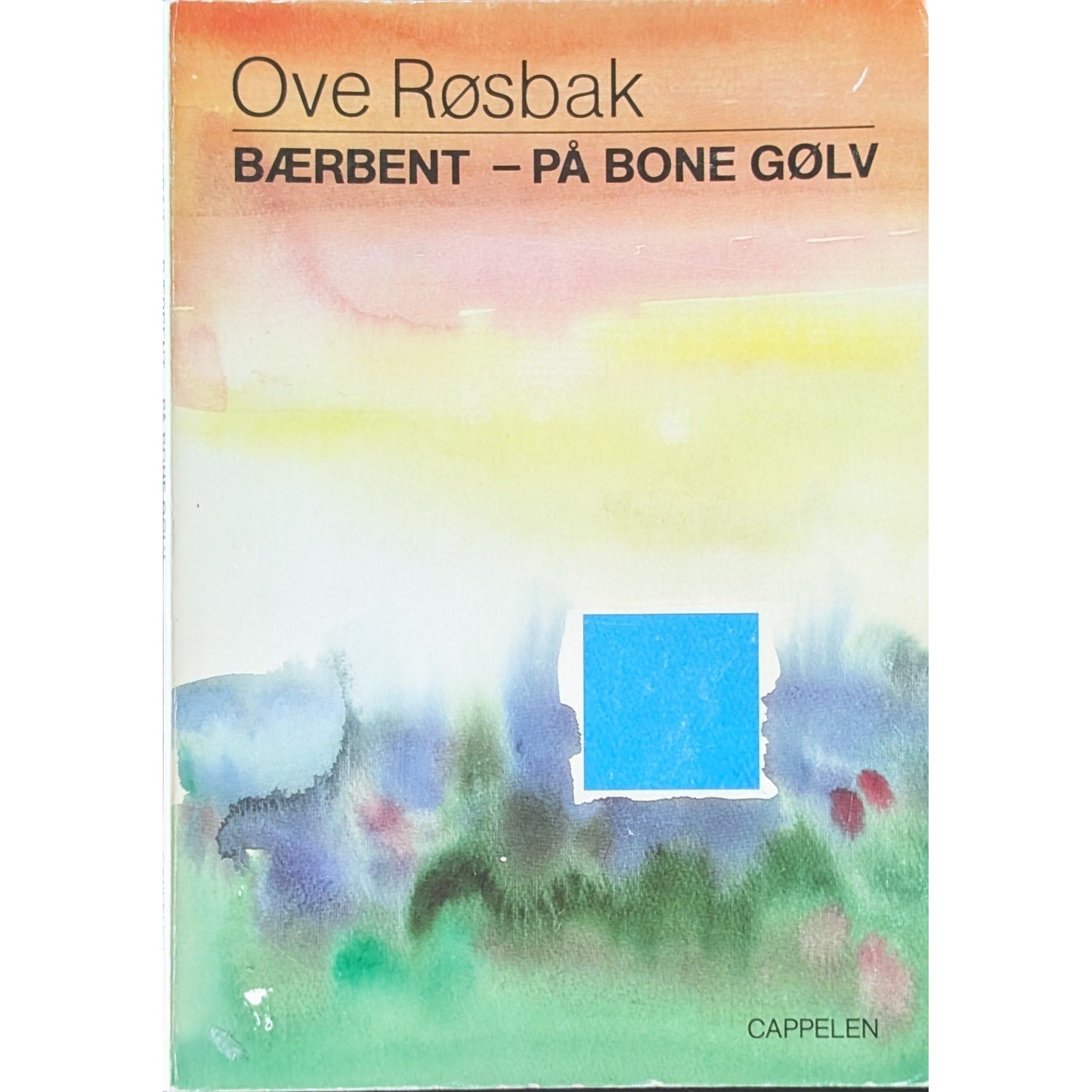 Bærbent - på bone gølv. Brukte bøker av Ove Røsbak. Inventaret bokhandel