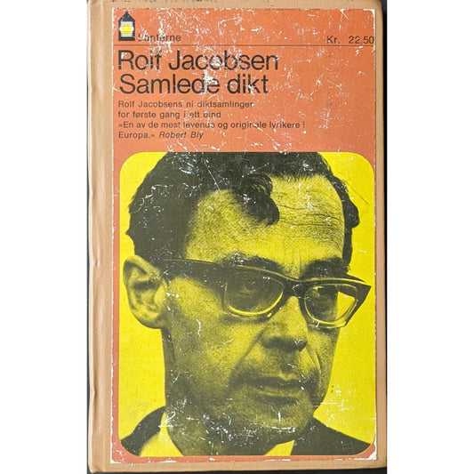 Samlede dikt. Brukte bøker av Rolf Jacobsen. Inventaret bokhandel