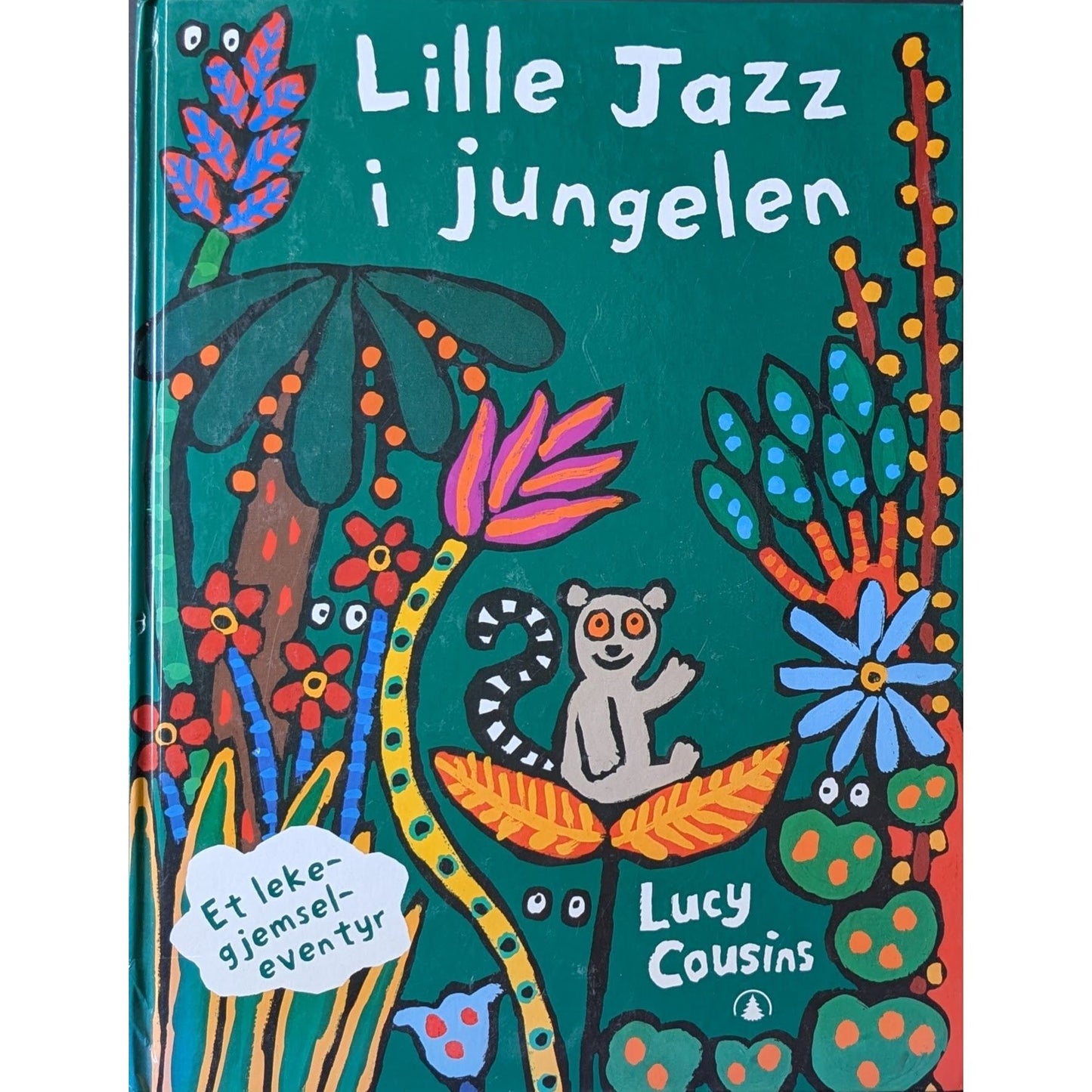 Lille Jazz i jungelen, brukte bøker av Lucy Cousins. Inventaret bokhandel