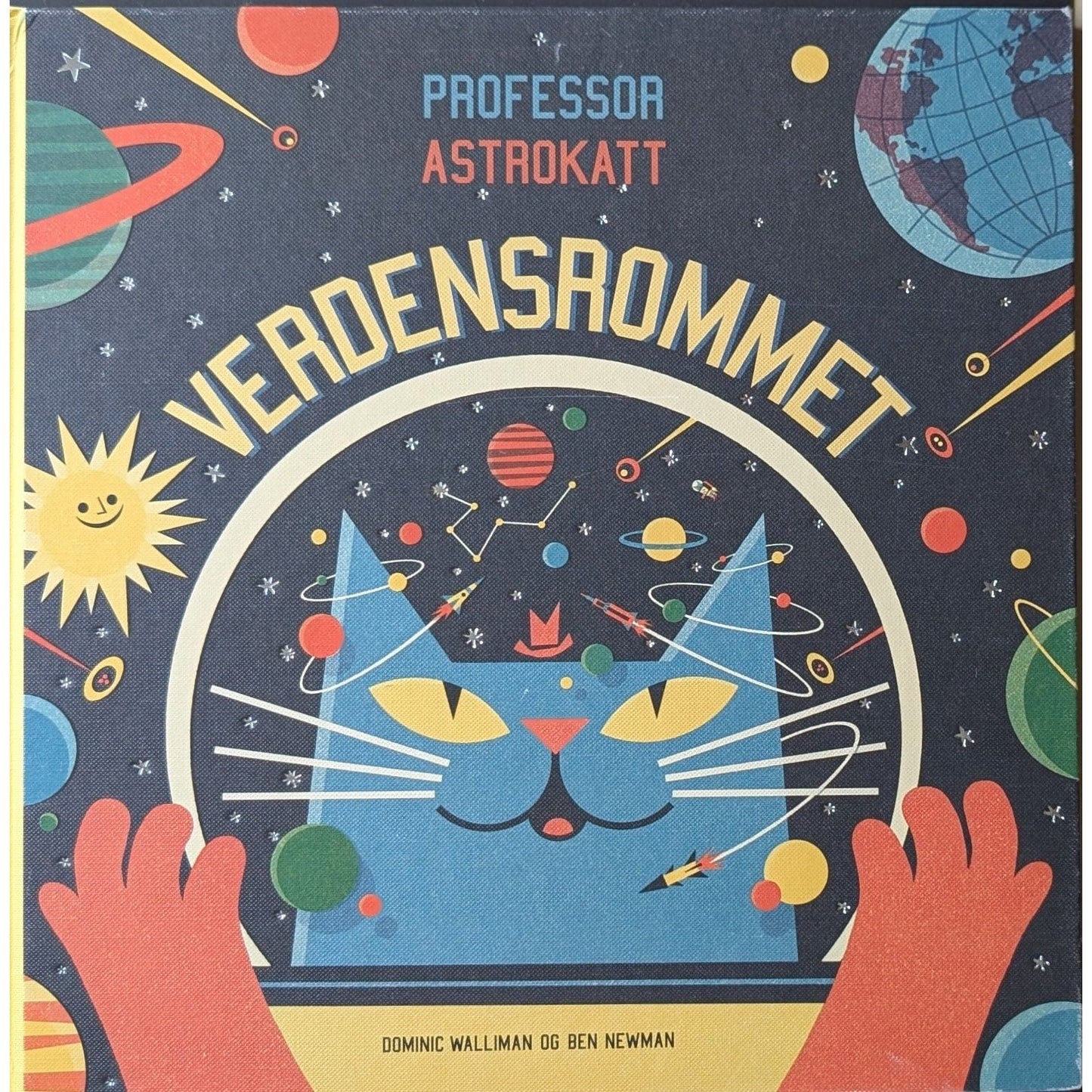 Professor Astrokatt - verdensrommet, brukte bøker. Inventaret bokhandel