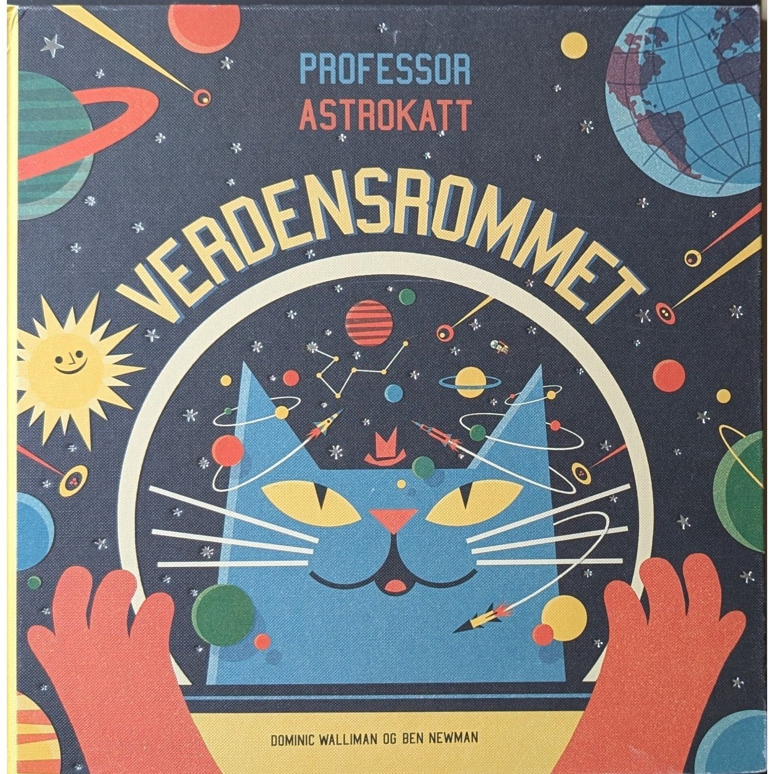 Professor Astrokatt - verdensrommet, brukte bøker. Inventaret bokhandel