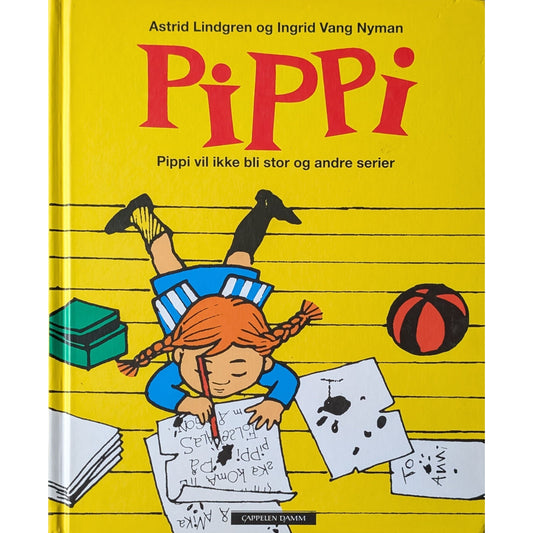 Pippi vil ikke bli stor og andre serier, brukte bøker av Astrid Lindgren