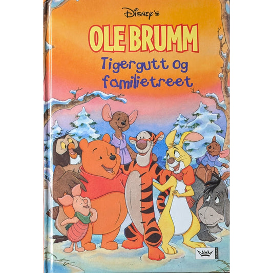 Disney's: Ole Brumm. Tigergutt og familietreet. Brukte bøker fra Donald Ducks bokklubb