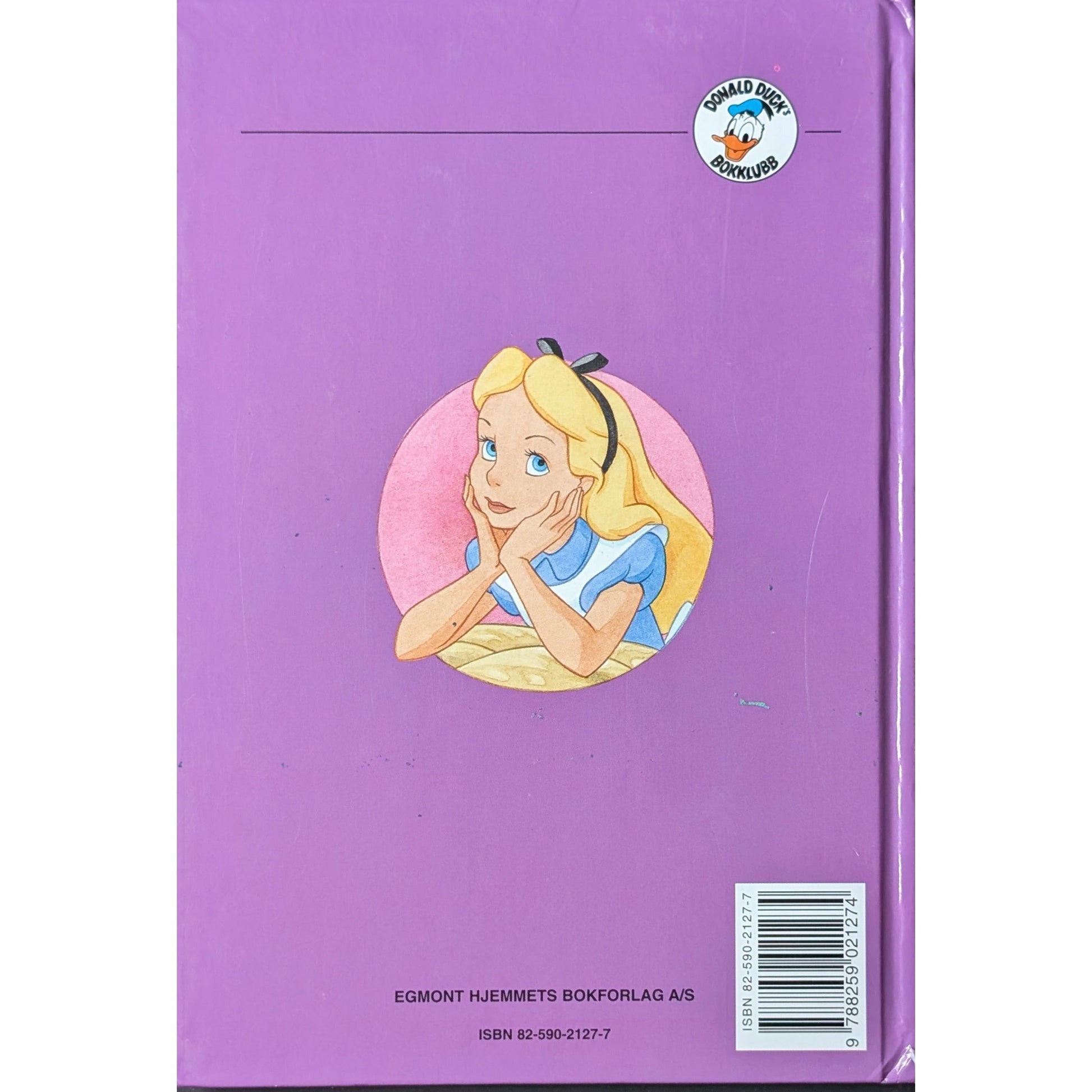 Disney's: Alice i Eventyrland. Brukte bøker fra Donald Ducks bokklubb. Bokhandel