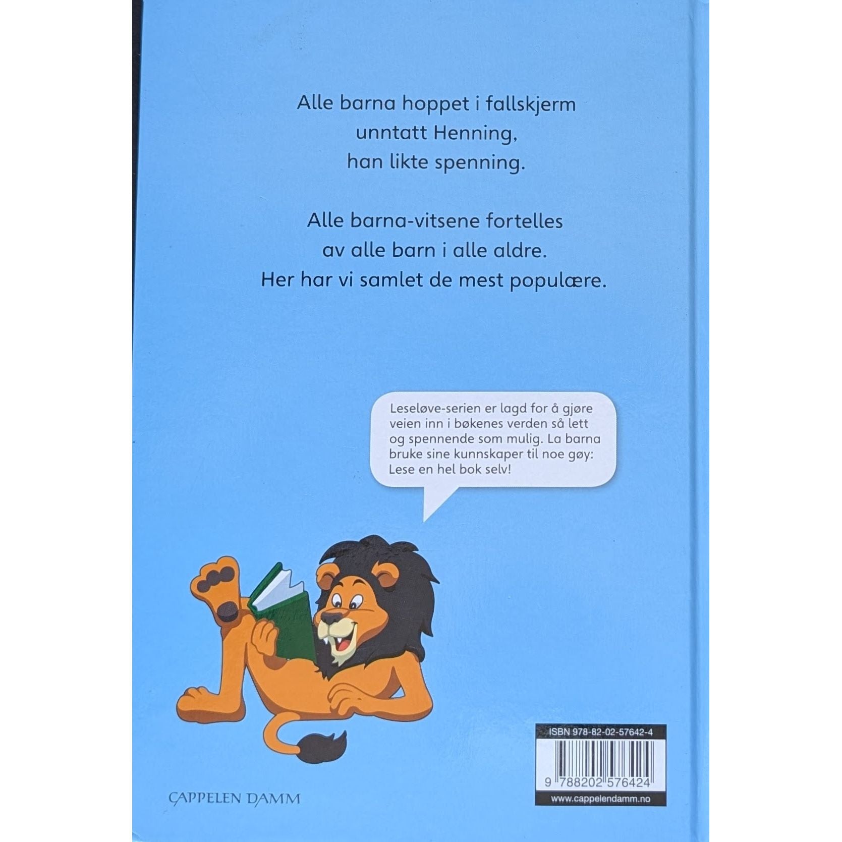 Min første leseløve - Alle Barna-vitser - brukte bøker. Bokhandel
