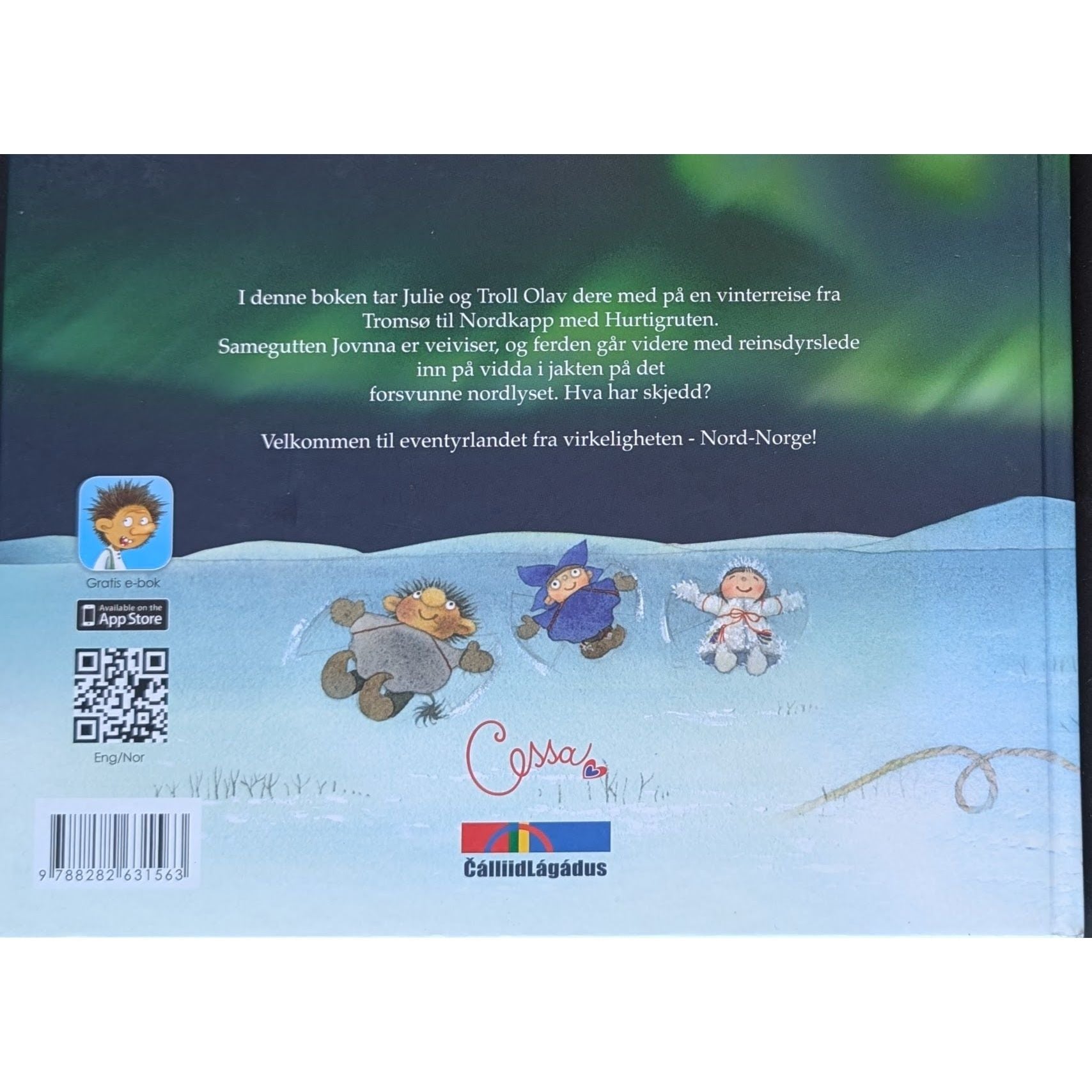 Jakten på Nordlyset, brukte bøker av Cecilie Lanes. Inventaret bokhandel