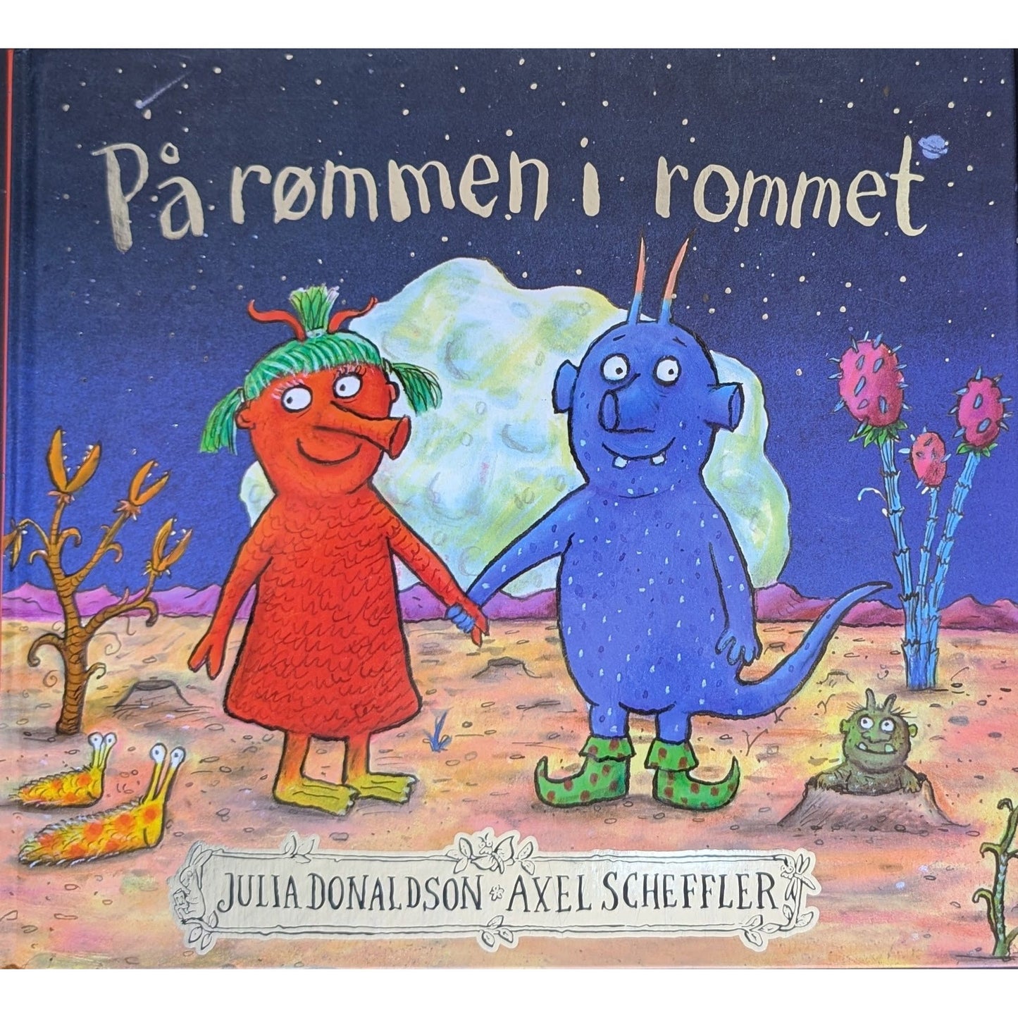 På rømmen i rommet, brukte bøker av Julia Donaldson og Axel Scheffler