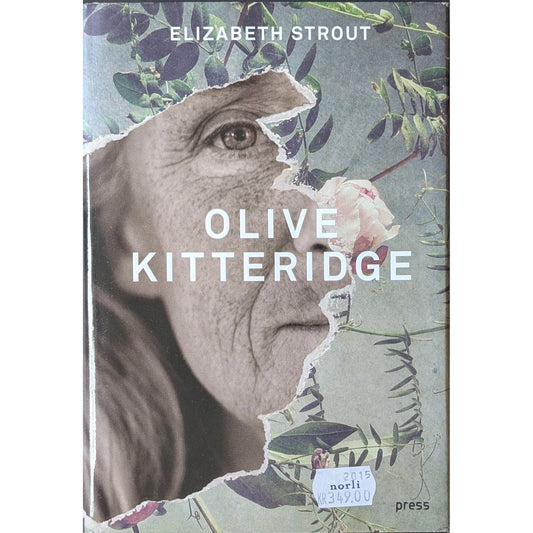 Olive Kitteridge. Brukte bøker av Elisabeth Strout. Inventaret bokhandel 