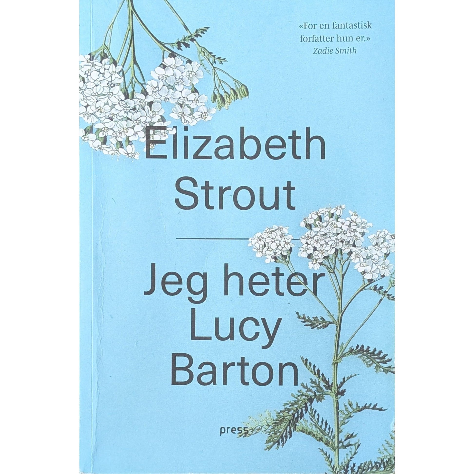 Jeg heter Lucy Barton. Brukte bøker av Elizabeth Strout. Inventaret bokhandel 