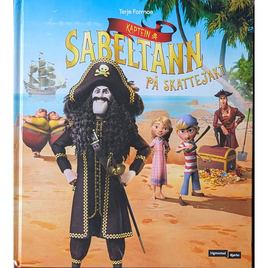 Kaptein Sabeltann på skattejakt, brukte bøker av Terje Formoe. Bokhandel