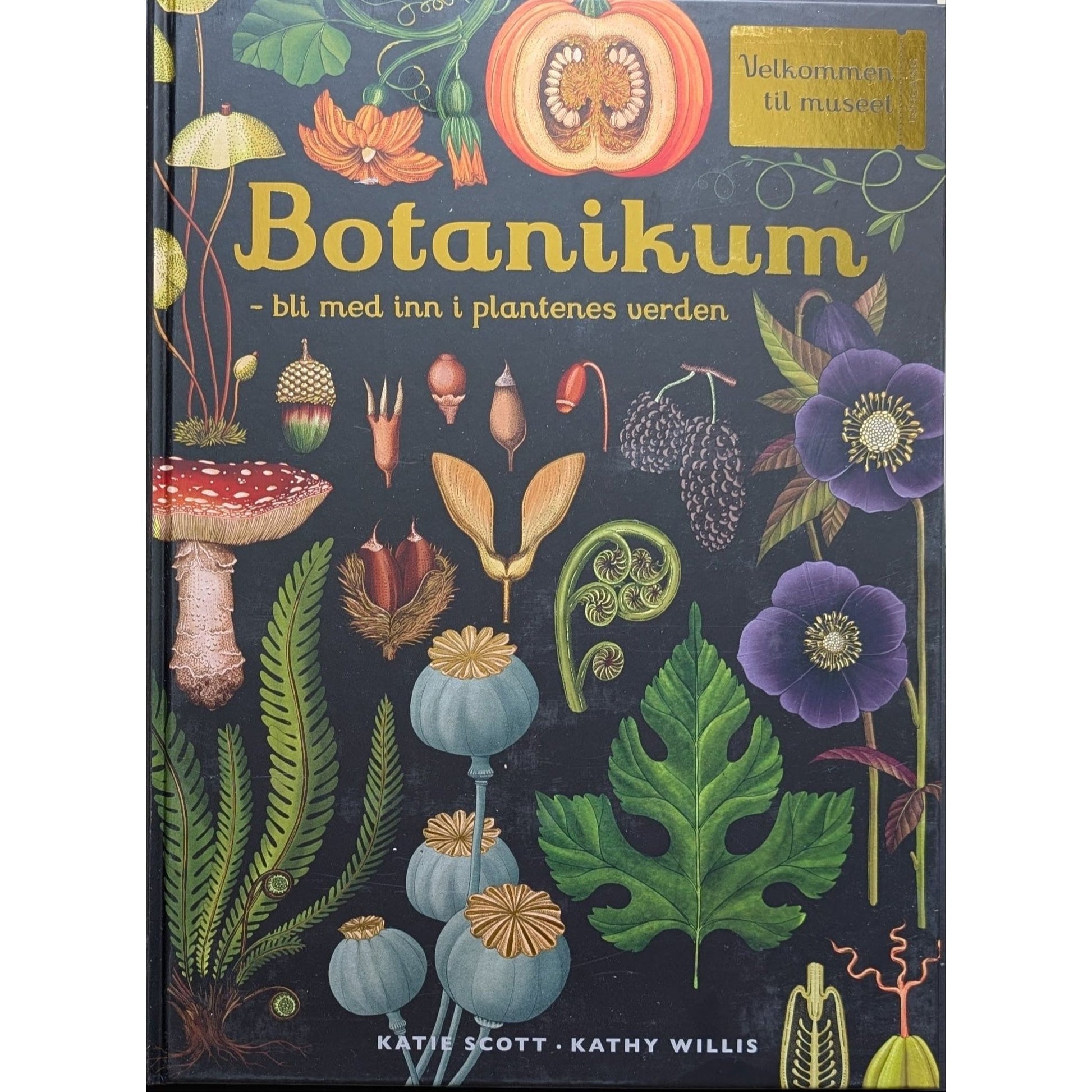 Botanikum, brukte bøker av Katie Scott. Inventaret bokhandel