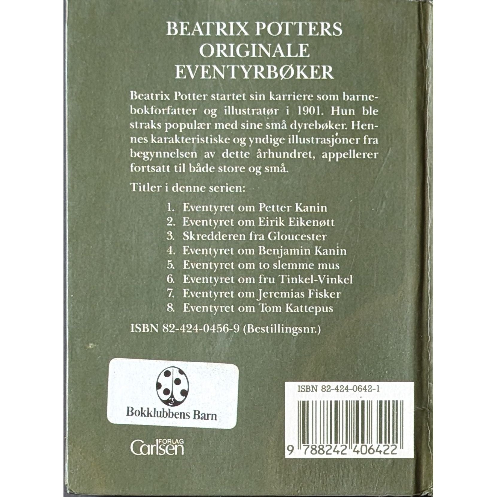 Skredderen fra Glouchester. Brukte bøker av Beatrix Potter. Bokhandel
