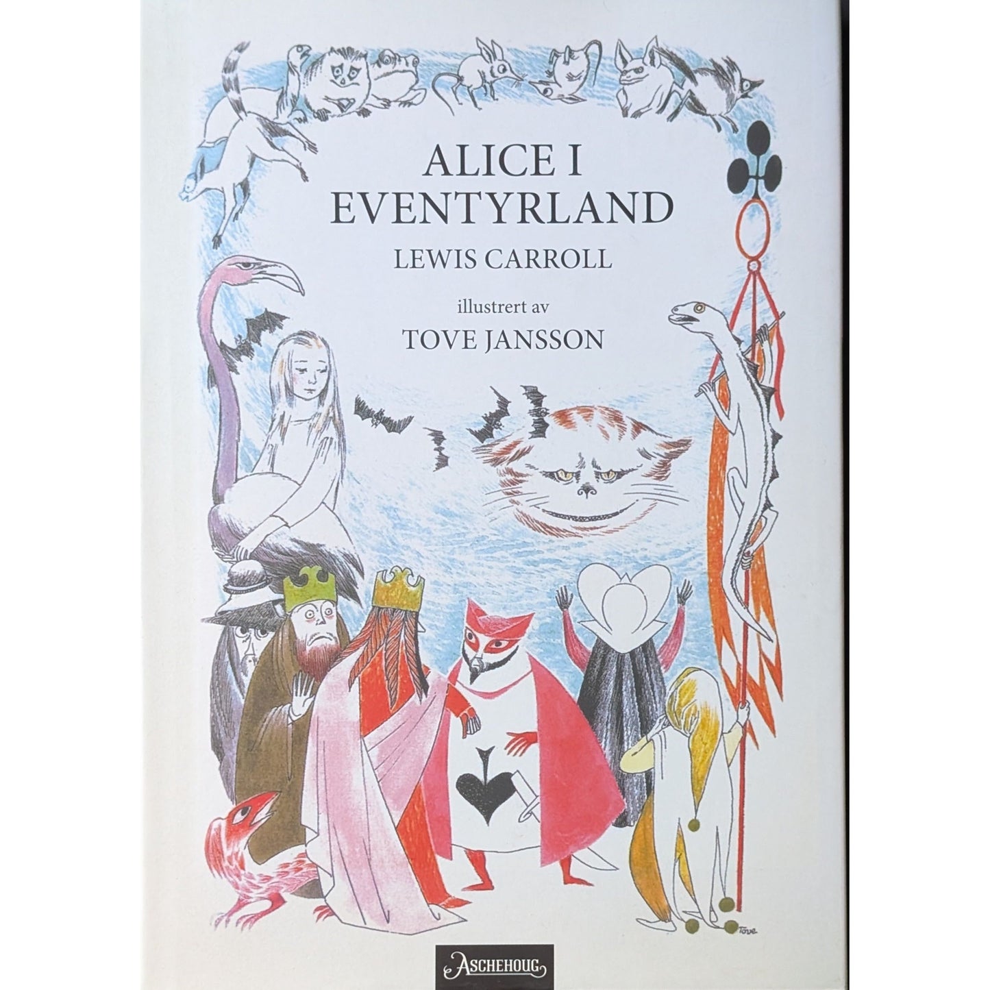Alice i Eventyrland, brukte bøker av Lewis Carroll og Tove Jansson